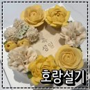쫄깃플라워케이크 | 효성동 떡케이크 맛집 호랑설기 앙금플라워 떡케이크 생일케이크 후기