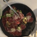 온파스타 | [홍대 맛집] 미요일 상수 술집에서 안주 뿌시고 온 후기(뇨끼, 파스타, 한우카르파치오)