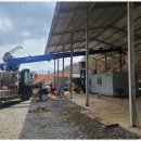 대한크레인 | 고성크레인 진동대한크레인으로 작업 성공 후기