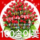 수요일 아침! 선물같은 당신께 100송이 장미를~ 이미지