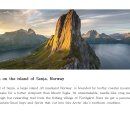 Mount Segla on the island of Senja, Norway - 노르웨이 센야 섬의 세글라(Segla) 이미지