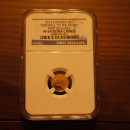 NGC 그레이딩 69등급 1센트 금화 (2012년 1/25 ounce gold 1-cent coin) 이미지