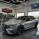 랩핑카리스마랩 | 화성 자동차랩핑 벤츠 E53 AMG 3M 사틴다크그레이 전체랩핑 시공 후기