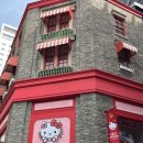 명동 헬로키티 애플카페 후기, 웨이팅 굿즈 포토존 메뉴정보