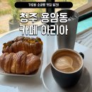 충북 청주 소금빵 맛집 청주 대형 카페 아리아 후기