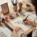 마음을 전하는 나만의 캘리그라피 | 캘리그라피 초보 가이드: 글씨로 마음을 전하다