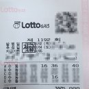 씨유제주구남중앙점 | 복권일기 15회. 오늘 로또 ( 1192회 )