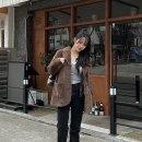 쎄미언니 | 쎄미 여자 무스탕 에코 퍼자켓 핀터레스트 코디 따라잡기