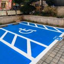 노원-현장-1342 | 장애인주차구역 주차선 도색 변경 규격 시공업체