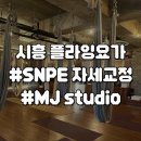 MJ운동센터 | 시흥 플라잉 요가 SNPE 체형교정 로우 플라잉 요가 MJ studio