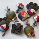 전통 손바느질 공예 이미지