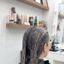 초코브라운 톤다운으로 수원신동 미용실 와이민헤어