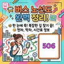유림아시아드아파트(하마정 방면) | 부산 506번 시내버스 운행 노선 노선도 지역 시간표 정보