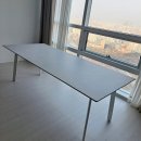 클럽메사 식탁후기-동작구 보라매삼성쉐르빌 : 콘크리트 화이트 &amp;혼드02 + 화이트