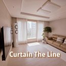 센트레빌 아파트 인근 | [ 구로역 센트레빌레우스 아파트 시공 후기 ]거실 커튼 시공 형상기억 쉬폰 나비주름으로 인테리어 효과...