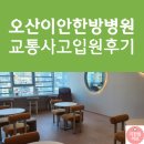 교통사고 오산 이안한방병원 입원 후기 (2주 염좌 진단)