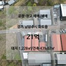 마석부동산공인중개사사무소 | 남양주 화도읍 창고부지 371평 매매