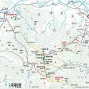 봉산601 팔영산(608.6m) 다도해상 국립공원 산행 개념도. 이미지