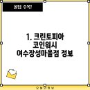 크린토피아코인워시여수장성