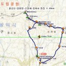 팔공산-염불봉-신령재-동화사 원점 11.85km 이미지