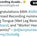 Workin' Hard (Terry Hunter Remix) 그래미 Best Remixed Recording 후보 선정!!! 🥳 이미지