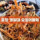 [포항 영일대 맛집] 퐝물회 | 오징어물회 참가자미물회 자연산회 먹어본 솔직 후기