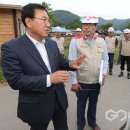 [중부내륙선] 나용찬 괴산군수, 연풍 철도역 신설지 현장 방문 이미지