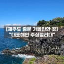 칠절리 | 제주도 중문 가볼만한 곳 대포해안 주상절리대 입장료 주차 포토존 솔직후기!