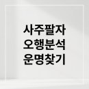 사주팔자 오행 분석으로 알아보는 나의 운명과 균형