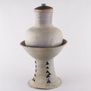 뚜껑 있는 긴목 항아리, 바리모양 그릇 받침(蓋長頸壺, 鉢形器臺-국립전주박물관) 탐색 이미지