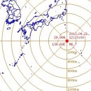 일본 규모 6.7 지진 발생…도쿄 남쪽 643km 해역 이미지