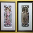 상업용 77 | 더현대 서울에서 열린 특별 전시 알폰스 무하: 빛과 꿈 전 관람 후기(섹션 2, 소통의 예술)