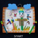 노을빛 풍경 이미지