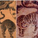 민화와 채색화 이미지