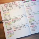 세상에 단 하나밖에없는 나만의 다이어리 "Bullet journal" 이미지