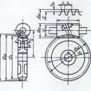 현대상선 교재 - 기어 - 웜기어(worm gear) 이미지