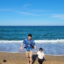 장사리카페 | 오늘] 아기랑 청주-영덕 여행, 날씨가 도왔던 장사해수욕장, 장사리카페 (해수욕은 못하고 발만 담근 후기)