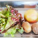 상추 샐러드/자투리 과일 활용 굿 이미지