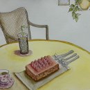 일상을 기록하는 수채 펜드로잉 이미지