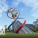 태권도 상징 조형물 이미지