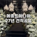 하*식 | 강남 웨딩홀 메종드아나하 계약후기｜27년 3월 식대·대관료·주차 견적공유