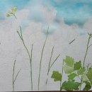 우리 동네 수채화 이미지