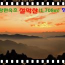 10월19일 강원속초 설악산(공릉능선) 정기산행안내-산행지 변경됨 이미지