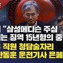 [단독보도] 박기택 “삼성메디슨 주심 조희대는 징역15년형의 중범죄자” 법무부 직원 청담술자리 당일 한동훈 운전기사 은폐 시도 이미지