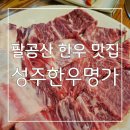 대구 팔공산 방갈로 있는 2대를 이어 45년 팔공산 한우 맛집 성주한우명가 후기