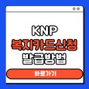 KNP - 송파구 백제고분로 510 | KNP 복지카드 혜택 신청 발급 방법 2026 재발급 및 대안 안내