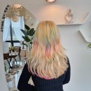🌈비 온 뒤 무지개 봉담미용실디자인컬러염색 :)