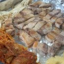 장작난로삼겹살