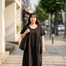 (주)에스파트너스 | 오후 32도 폭염에도 쾌적하게! 보람의 체형 커버 #빅사이즈원피스 & #루즈핏롱원피스 데일리룩 🖤