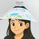 종이썬캡 컬러 인쇄 제작 후기